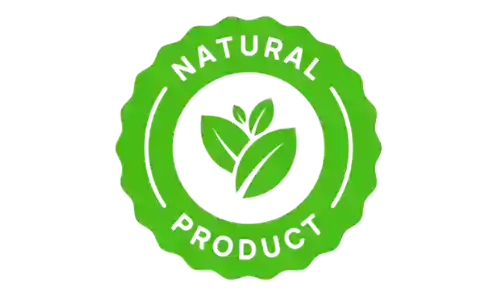 Naturally sourced ingredients formulation icon